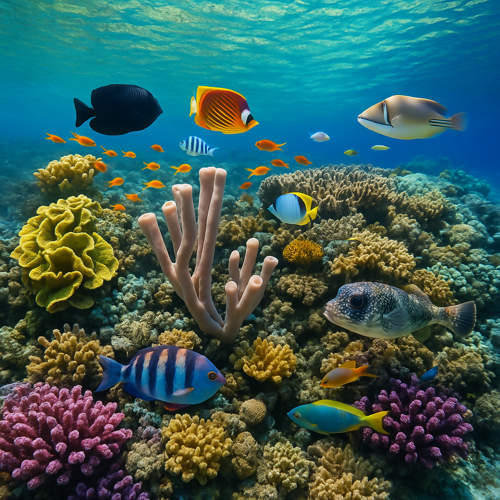 Snorkeling - Sharm El-Sheikh Egypt - Africa - Rendered - Digital File Digital My Custom Designs PDF