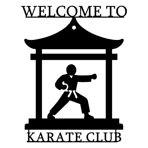Welcome To Karate Club - Digital File - XCS Friendly Digital My Custom Designs PDF