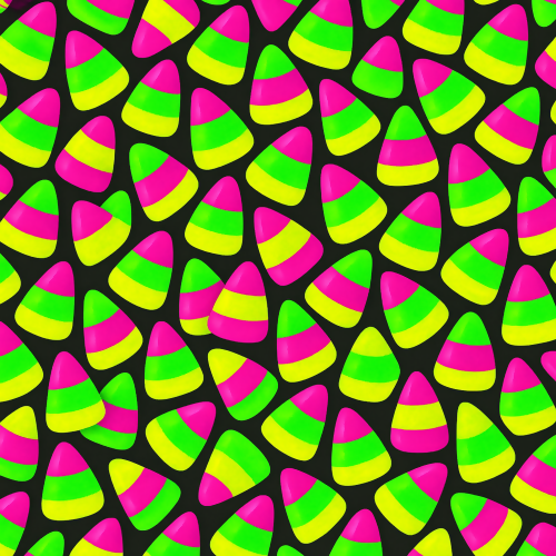 Holiday and Seasonal - Bright Neon Candy Corn Stripes - Pattern - Digital File Digital My Custom Designs PDF