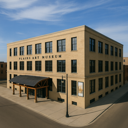 Plains Art Museum - North Dakota United States - Rendered - Digital File