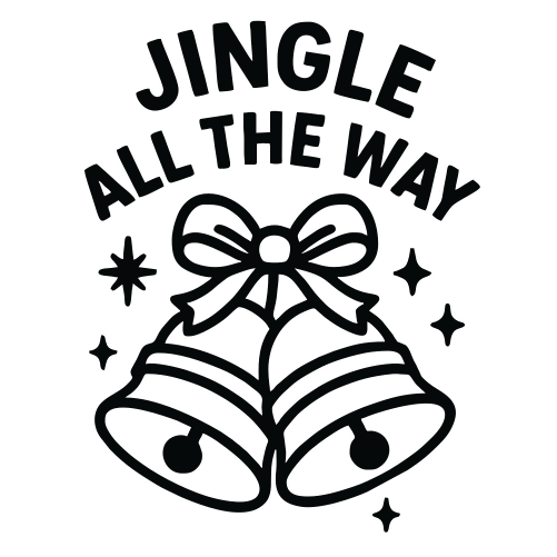 Jingle All the Way - Digital File - XCS Friendly Digital My Custom Designs PDF