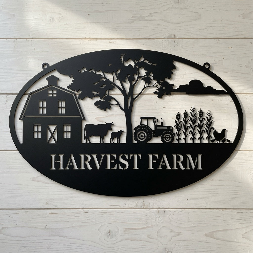 Farm - Metal Signs/ Home Decor - Digital File - ZIP File - Digital