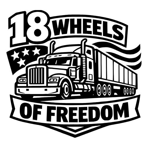18 Wheels of Freedom - Vector Graphics - Digital File Digital My Custom Designs PDF