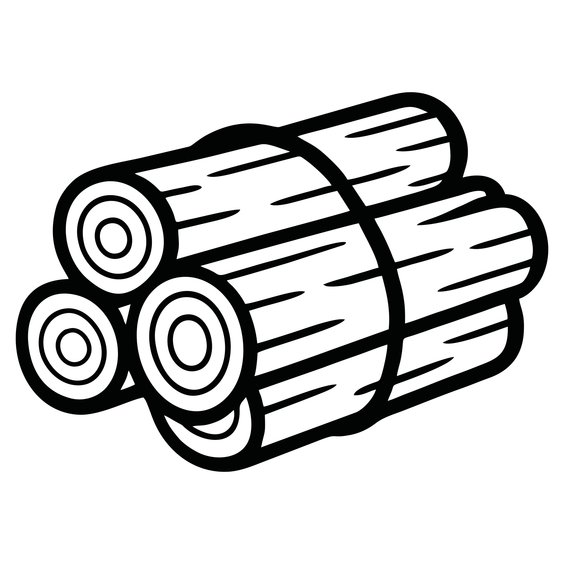Firewood Bundle Sketch - Digital File - XCS Friendly Digital My Custom Designs PNG