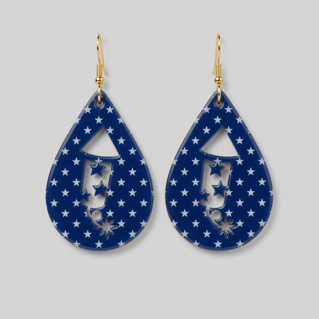 Fireworks - 4th Of July Keychain/ Earrings - Digital File - SVG - Digital