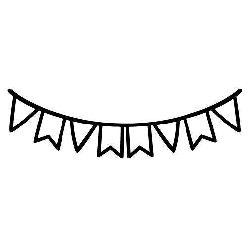 Flag Bunting Design - Digital File - XCS Friendly Digital My Custom Designs PDF