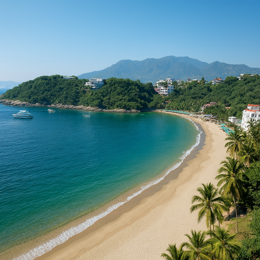 La Audiencia Beach (Playa La Audiencia) - Colima Mexico - Rendered - Digital File Digital My Custom Designs PDF