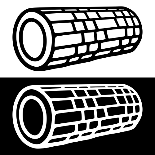Foam Roller - Digital File - XCS Friendly Digital My Custom Designs PDF