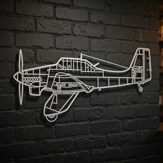 Focke-Wulf Fw 190 - Wall / Home Decor - Digital File - ZIP File - Digital
