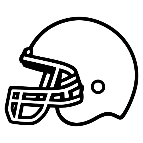 Football Helmet - Digital File - XCS Friendly Digital My Custom Designs PDF