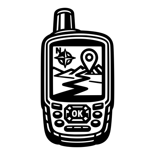 GPS Device - Vector Graphics - Digital File Digital My Custom Designs PDF