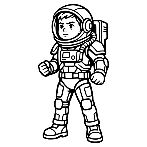 Future Astronaut - Digital File - XCS Friendly Digital My Custom Designs PDF