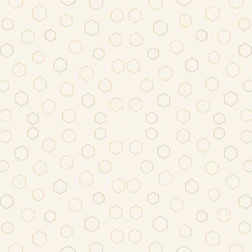 Minimal and Modern - Minimal Floating Hexagons In Soft Sand and ivory - Pattern - Digital File Digital My Custom Designs PDF