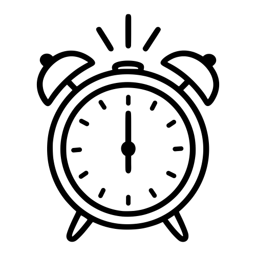 Clock Striking Midnight - Digital File - XCS Friendly Digital My Custom Designs PDF