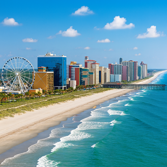 SkyWheel Myrtle Beach - South Carolina United States - Rendered - Digital File Digital My Custom Designs PDF