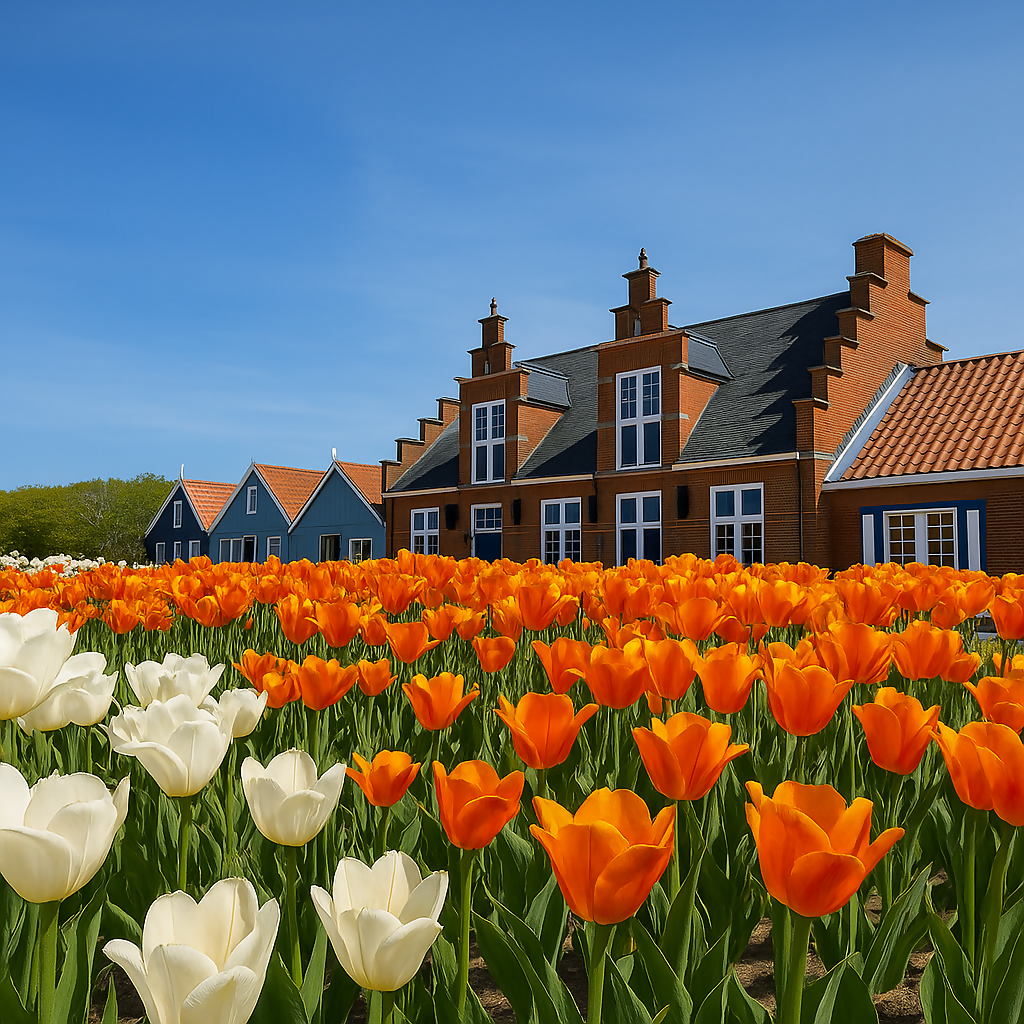 Windmill Island Gardens - Michigan United States - Rendered - Digital File Digital My Custom Designs PDF