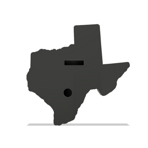 Texas Wall Lightbox - United States - 3D Print File - Digital File Digital My Custom Designs