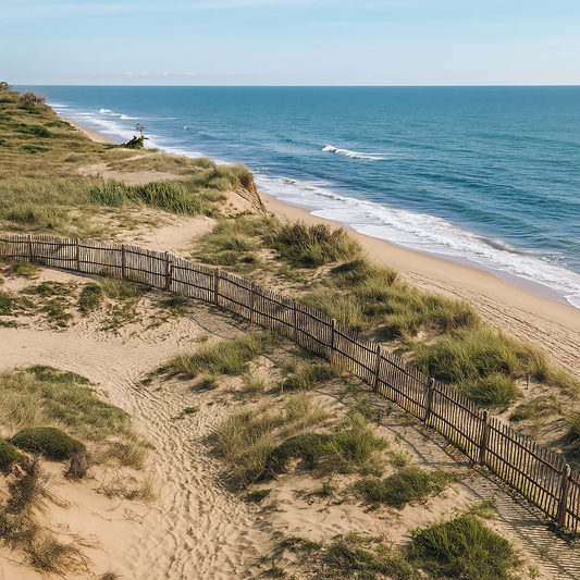 Marconi Beach - Cape Cod National Seashore - Massachusetts United States - Rendered - Digital File Digital My Custom Designs PDF