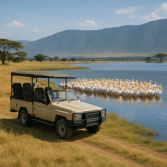 Game Drives - Lake Nakuru Kenya - Africa - Rendered - Digital File Digital My Custom Designs PDF