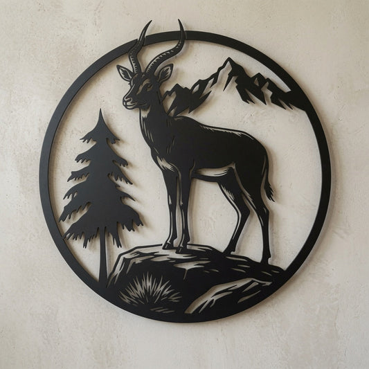 Gazelle Mountain - Wall / Home Decor - Digital File - ZIP File - Digital
