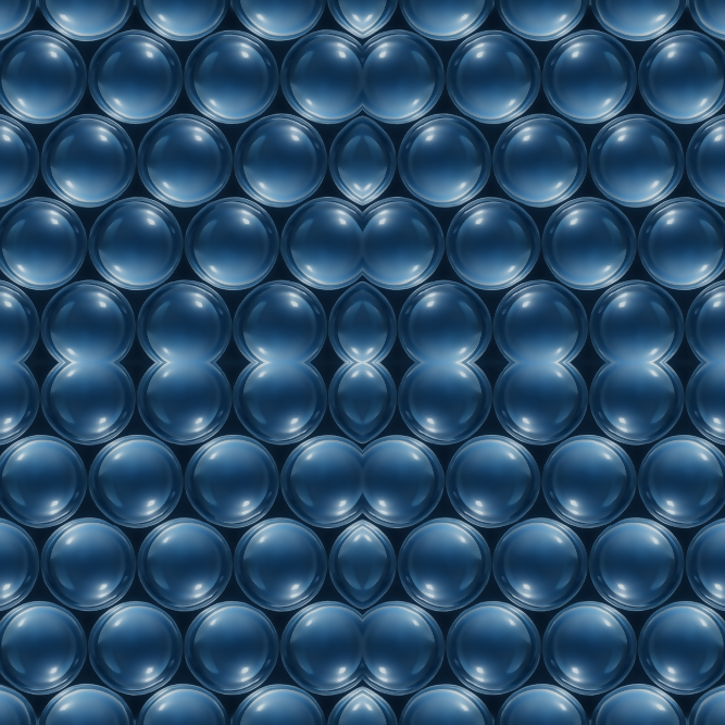 Geometric Abstract - Glass Bead Orbs Pattern - Digital File Digital My Custom Designs PDF