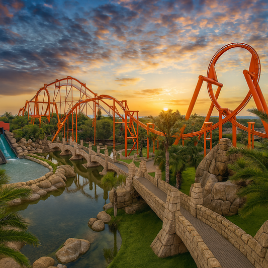 Gold Reef City - Johannesburg South Africa - Africa - Rendered - Digital File Digital My Custom Designs PDF