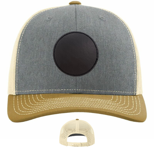 Classic Ball Cap with Customized Circle Patch