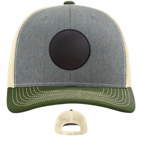 Classic Ball Cap with Customized Circle Patch