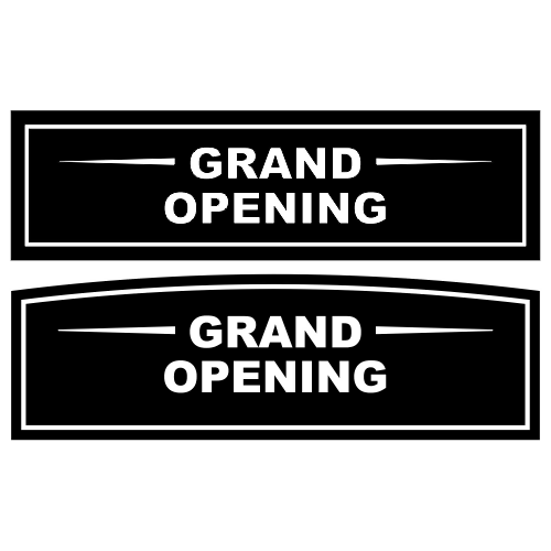 Grand Opening Sign - Digital File - XCS Friendly Digital My Custom Designs PDF
