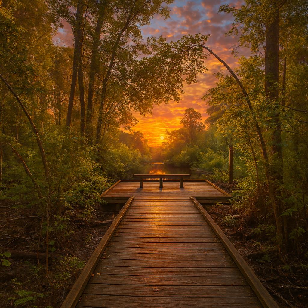 Great Dismal Swamp National Wildlife Refuge - Virginia United States - Rendered - Digital File Digital My Custom Designs PDF