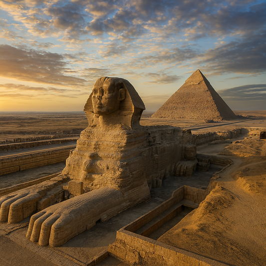 Great Sphinx of Giza - Cairo Egypt - Africa - Rendered - Digital File Digital My Custom Designs PDF