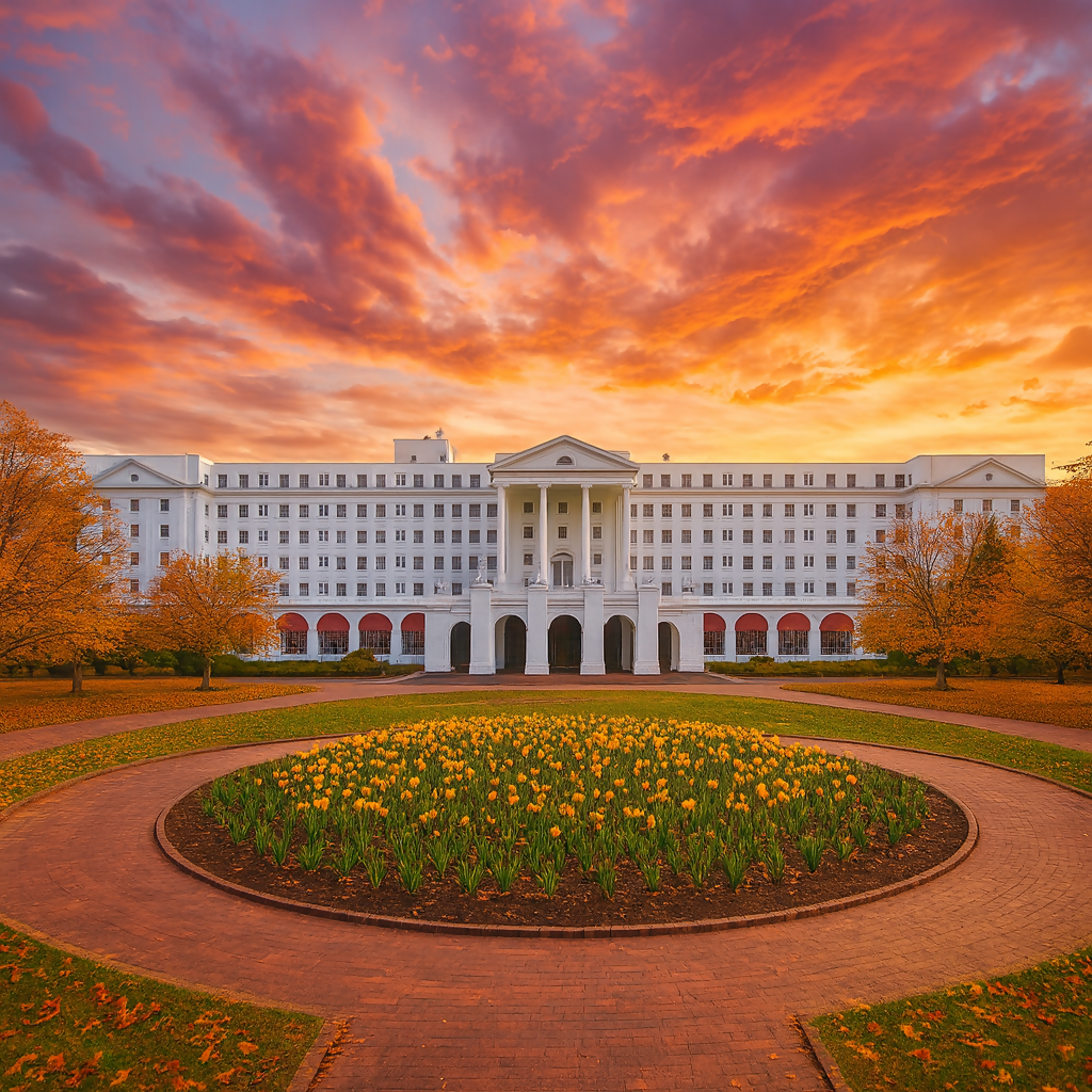 Greenbrier Resort - West Virginia United States - Rendered - Digital File Digital My Custom Designs PDF