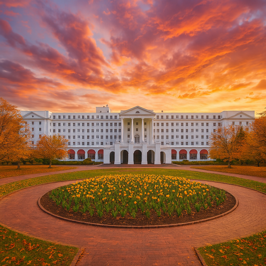 Greenbrier Resort - West Virginia United States - Rendered - Digital File Digital My Custom Designs PDF