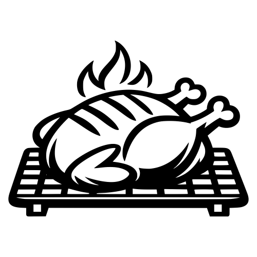 Grilled Chicken - Digital File - XCS Friendly Digital My Custom Designs PDF