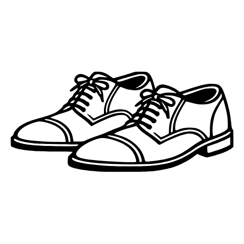 Groom Shoes Sketch - Digital File - XCS Friendly Digital My Custom Designs PDF