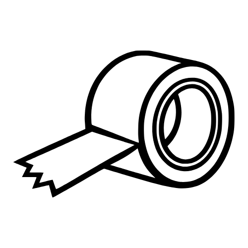 Packaging Tape Sketch - Vector Graphics - Digital File Digital My Custom Designs PDF