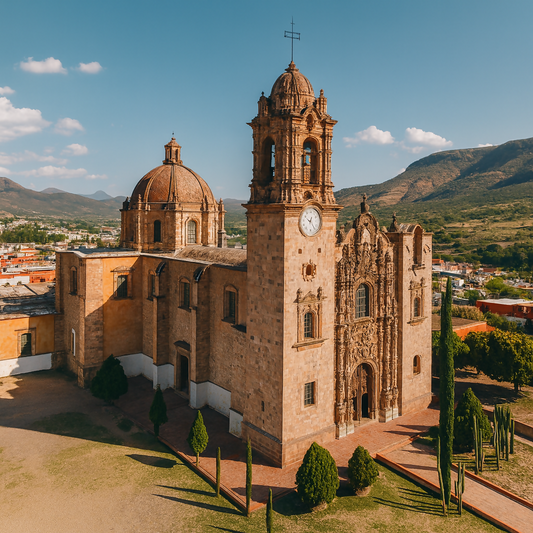 San Cayetano Church (Templo de San Cayetano) - Guanajuato Mexico - Rendered - Digital File Digital My Custom Designs PDF