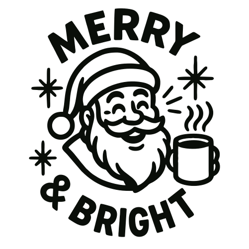 Merry & Bright - Digital File - XCS Friendly Digital My Custom Designs PDF