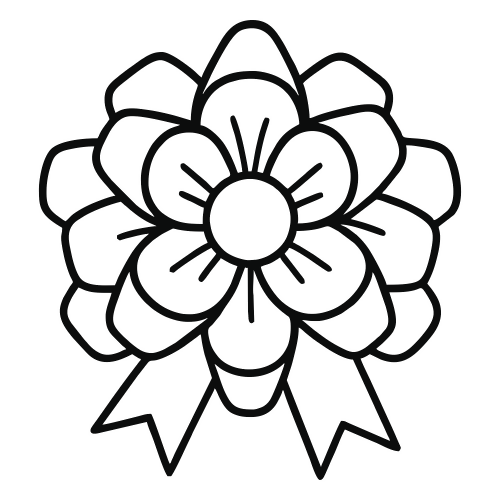 Layered Bow Top View - Digital File - XCS Friendly Digital My Custom Designs PDF