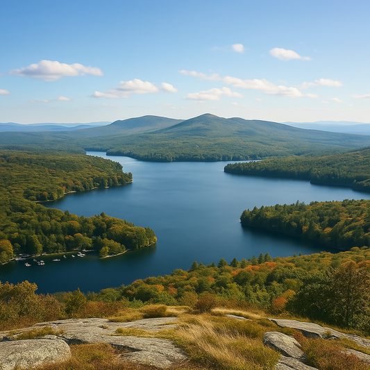Megunticook Lake - Camden Hills State Park - Maine United States - Rendered - Digital File Digital My Custom Designs PDF