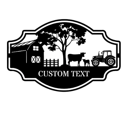 Farm - Metal Signs/Home Decor - Digital File Digital My Custom Designs ZIP File