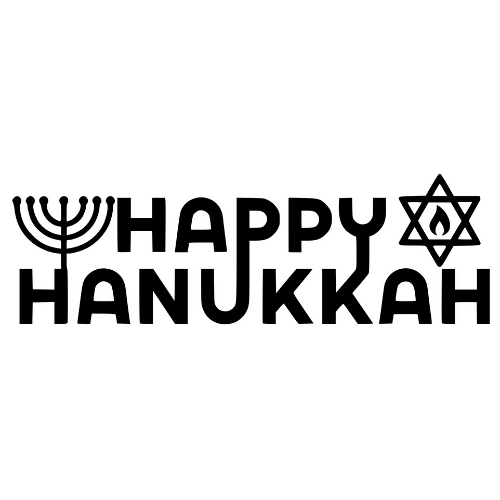 Happy Hanukkah - Digital File - XCS Friendly Digital My Custom Designs PDF