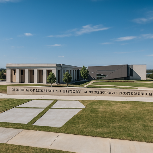 Two Mississippi Museums - Mississippi United States - Rendered - Digital File Digital My Custom Designs PDF