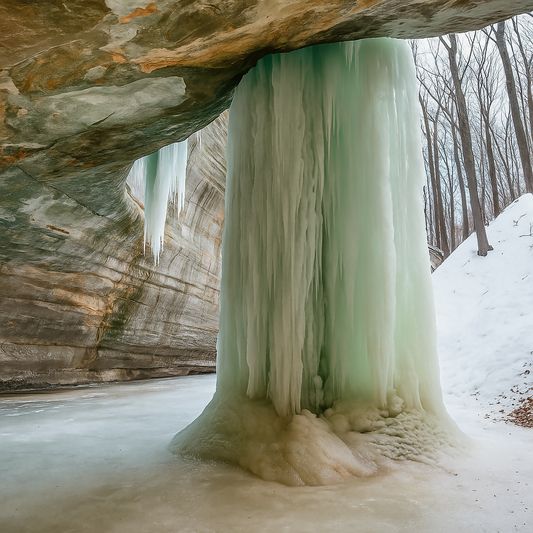Ottawa Canyon - Starved Rock State Park - Illinois United States - Rendered - Digital File Digital My Custom Designs PDF