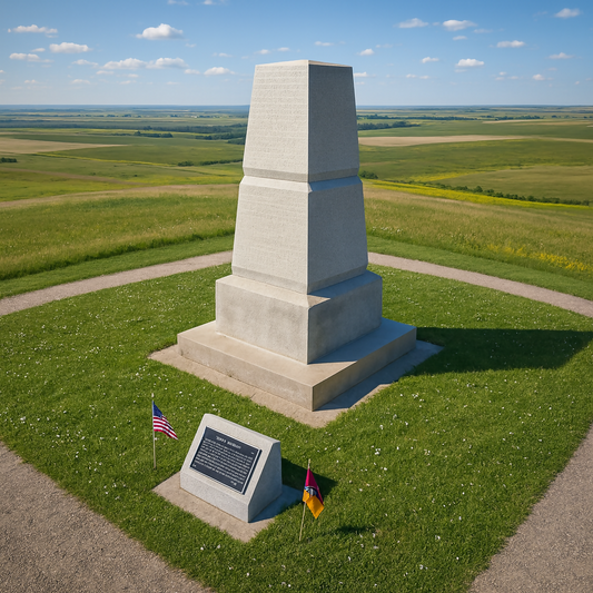 Little Bighorn Battlefield National Monument - Montana United States - Rendered - Digital File Digital My Custom Designs PDF
