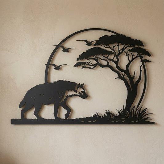 Hyena Hunt - Wall / Home Decor - Digital File - ZIP File - Digital