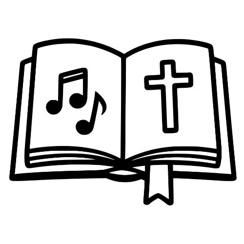 Hymn Book Sketch - Digital File - XCS Friendly Digital My Custom Designs PDF