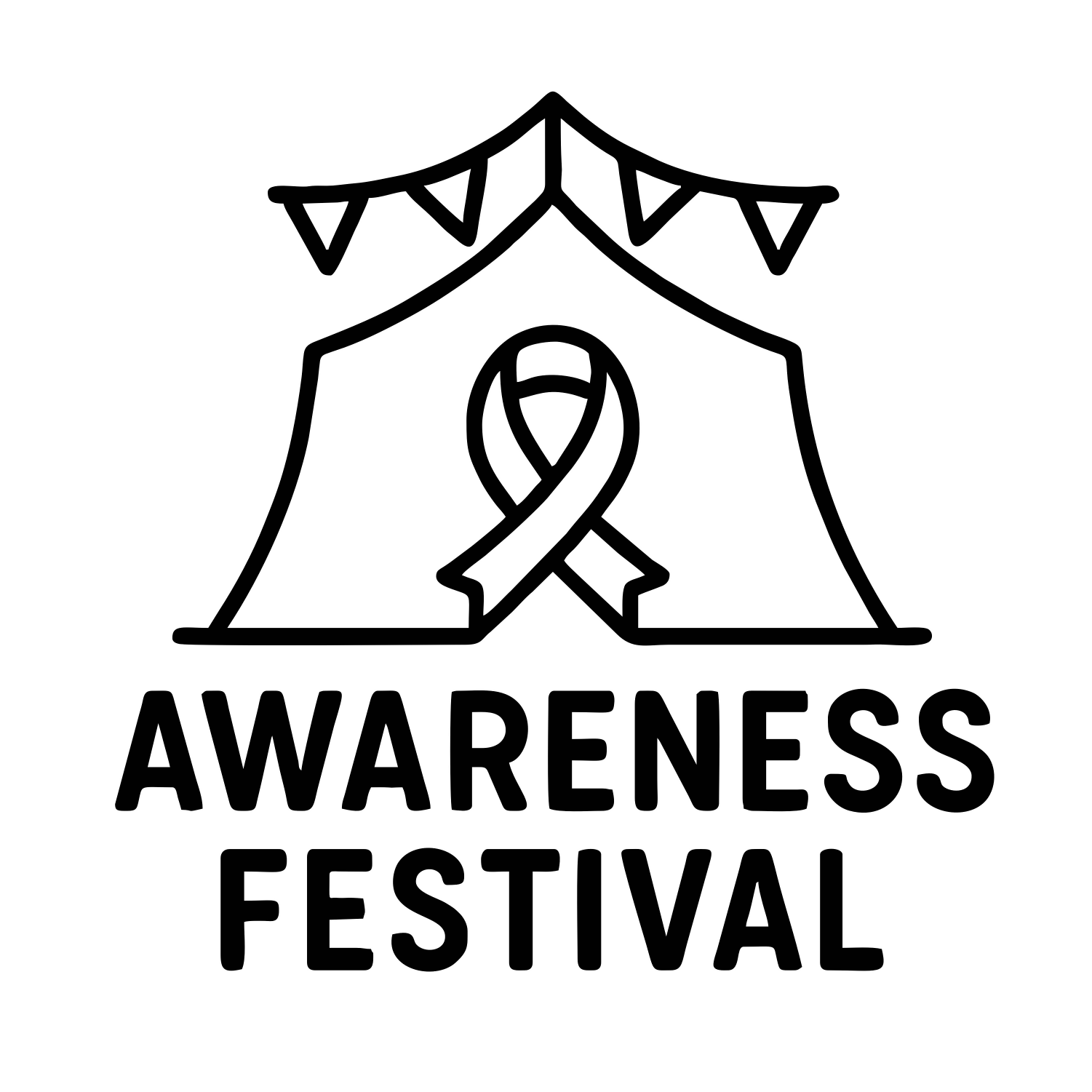 Awareness Festival Design - Digital File - XCS Friendly Digital My Custom Designs PNG