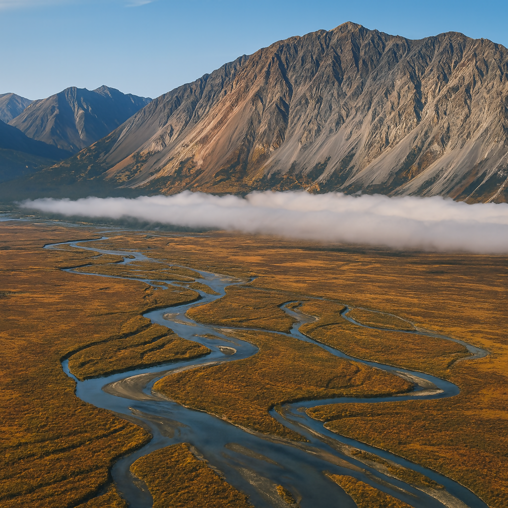 Kluane National Park and Reserve - Yukon Canada - Rendered - Digital File Digital My Custom Designs PDF