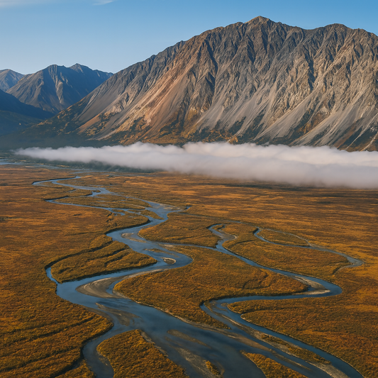 Kluane National Park and Reserve - Yukon Canada - Rendered - Digital File Digital My Custom Designs PDF